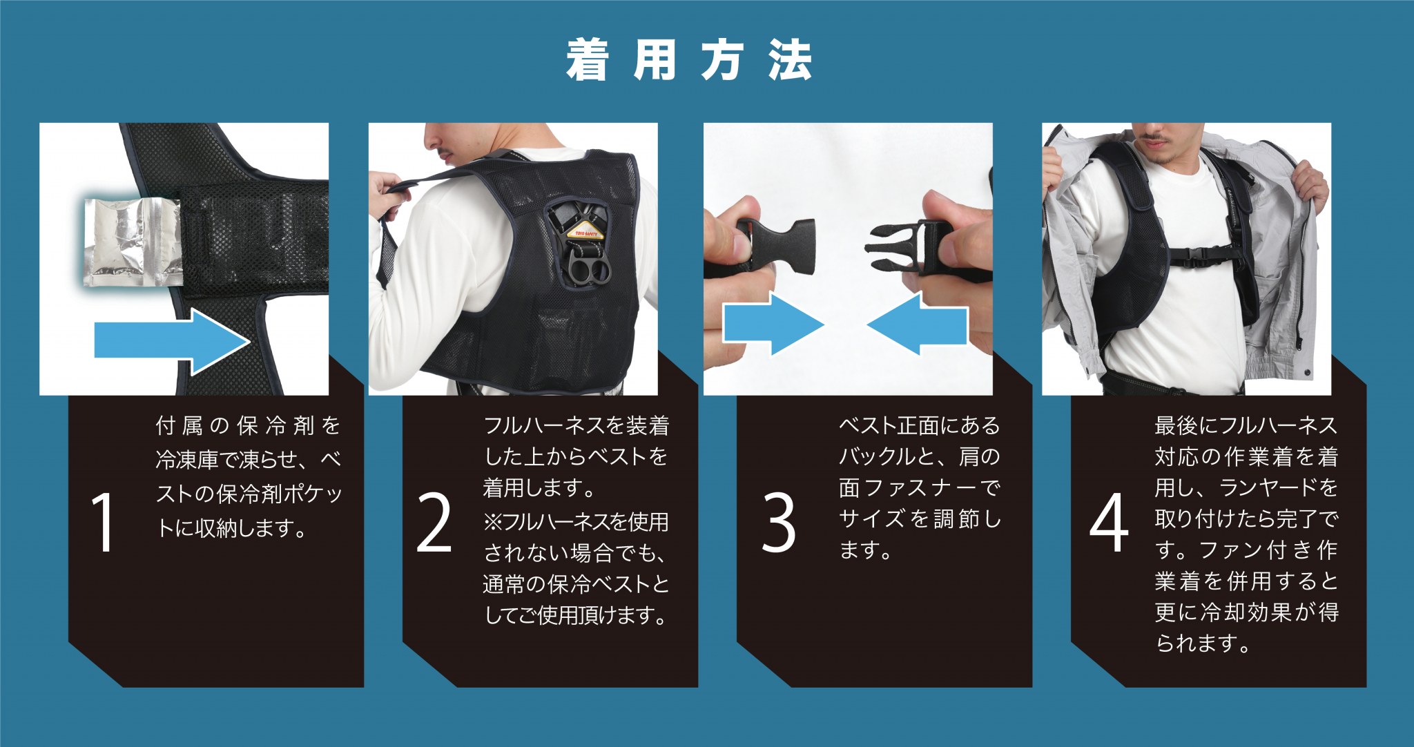 フルハーネスベストcool